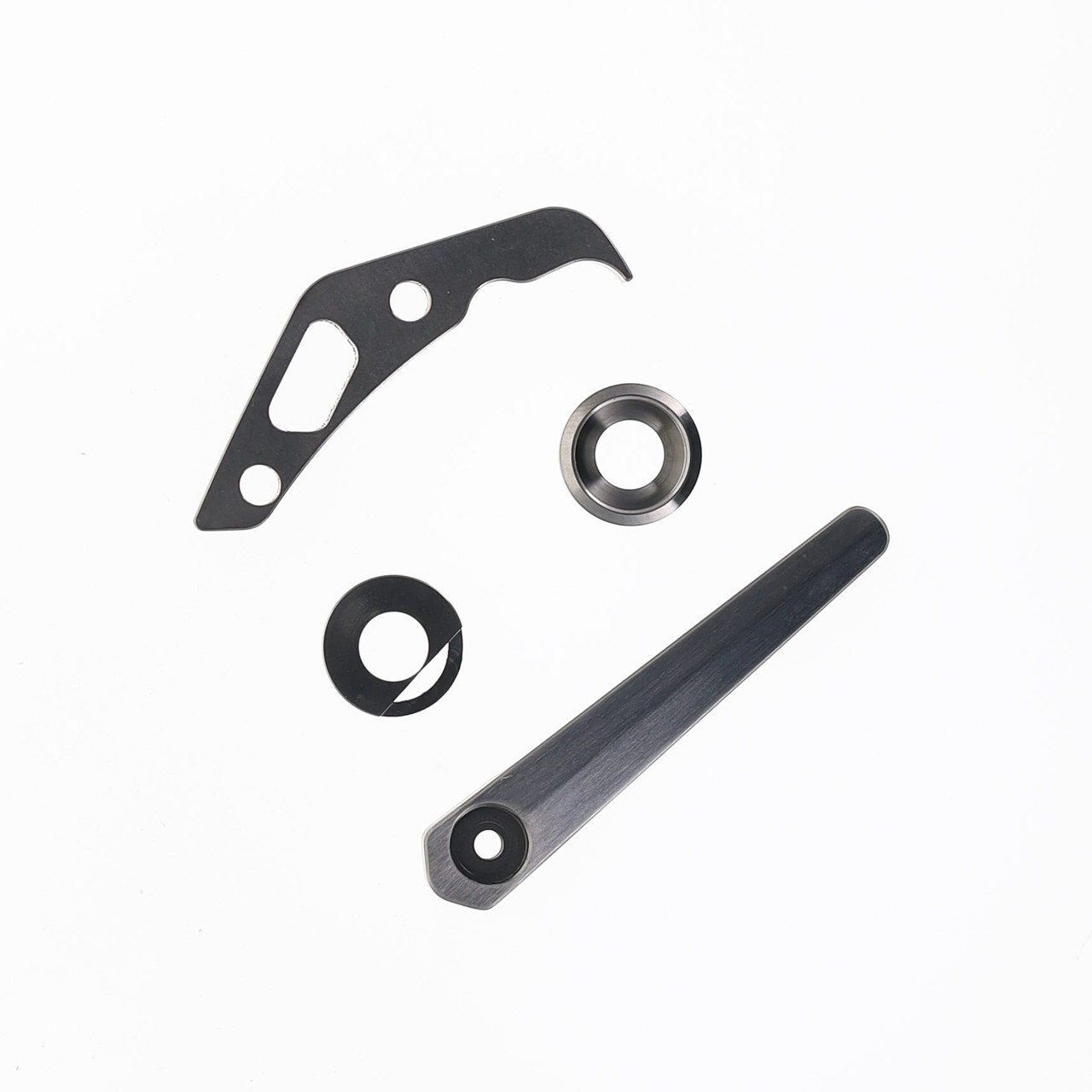 Divo Growler XL Satin Titanium Hardware Kit (Clip, Back Spacer