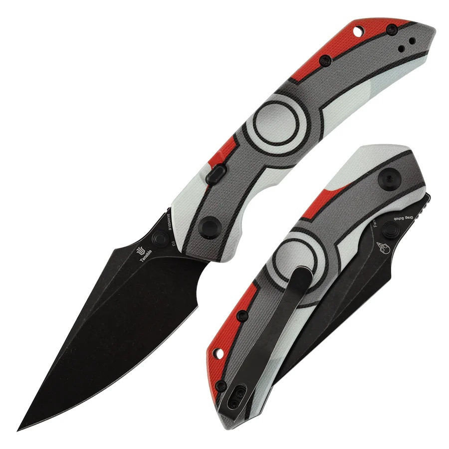 キル Tenable Fenrir Folding Knife Jade G10/Pocket Monster Handle D2