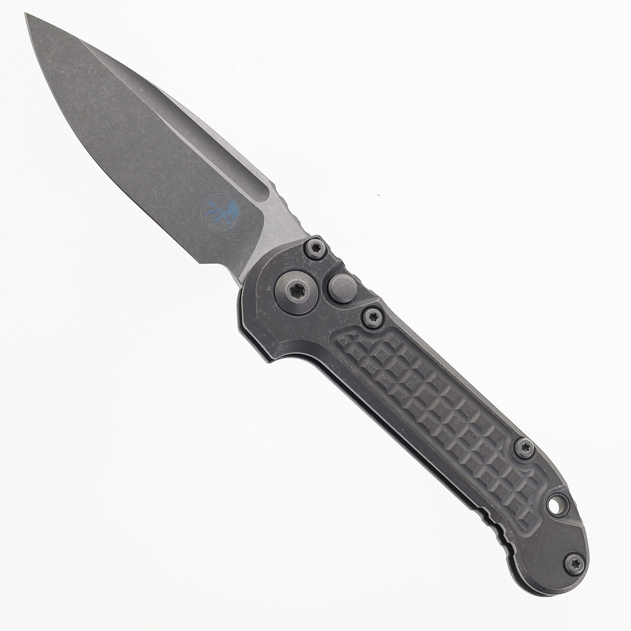 セット Microtech LUDT Folding Knife Frag Pattern Titanium Apocalyptic