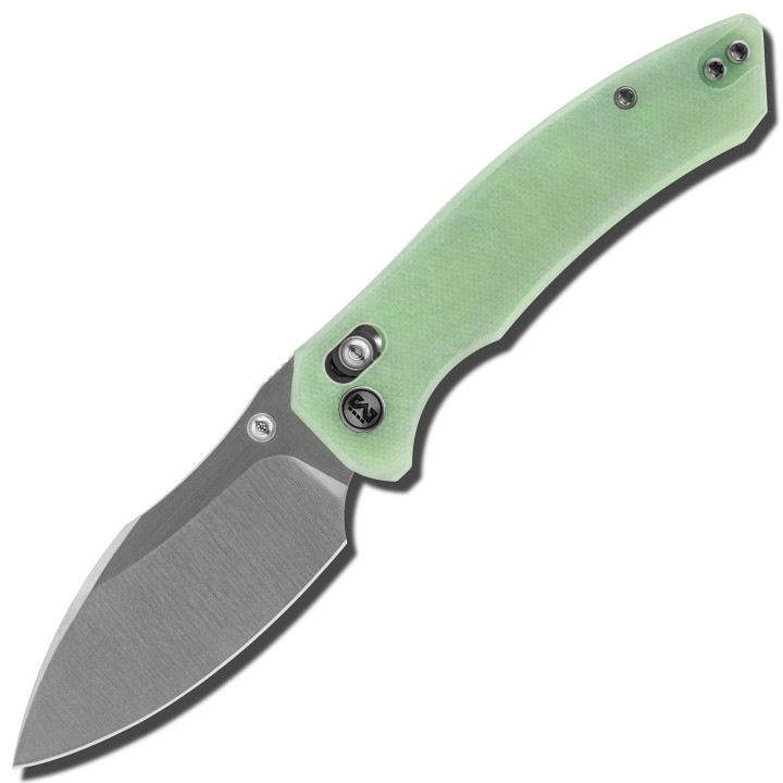 Miguron Norsa Folding Knife Jade G10 Handle D2 Blade Axis Lock