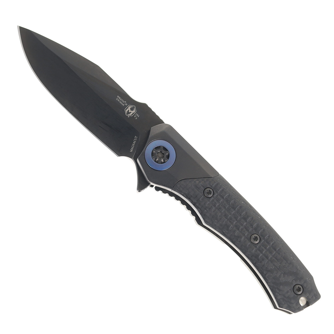 専用:) Heretic Knives Wraith Flipper Folding Knife Drop Point DLC CPM