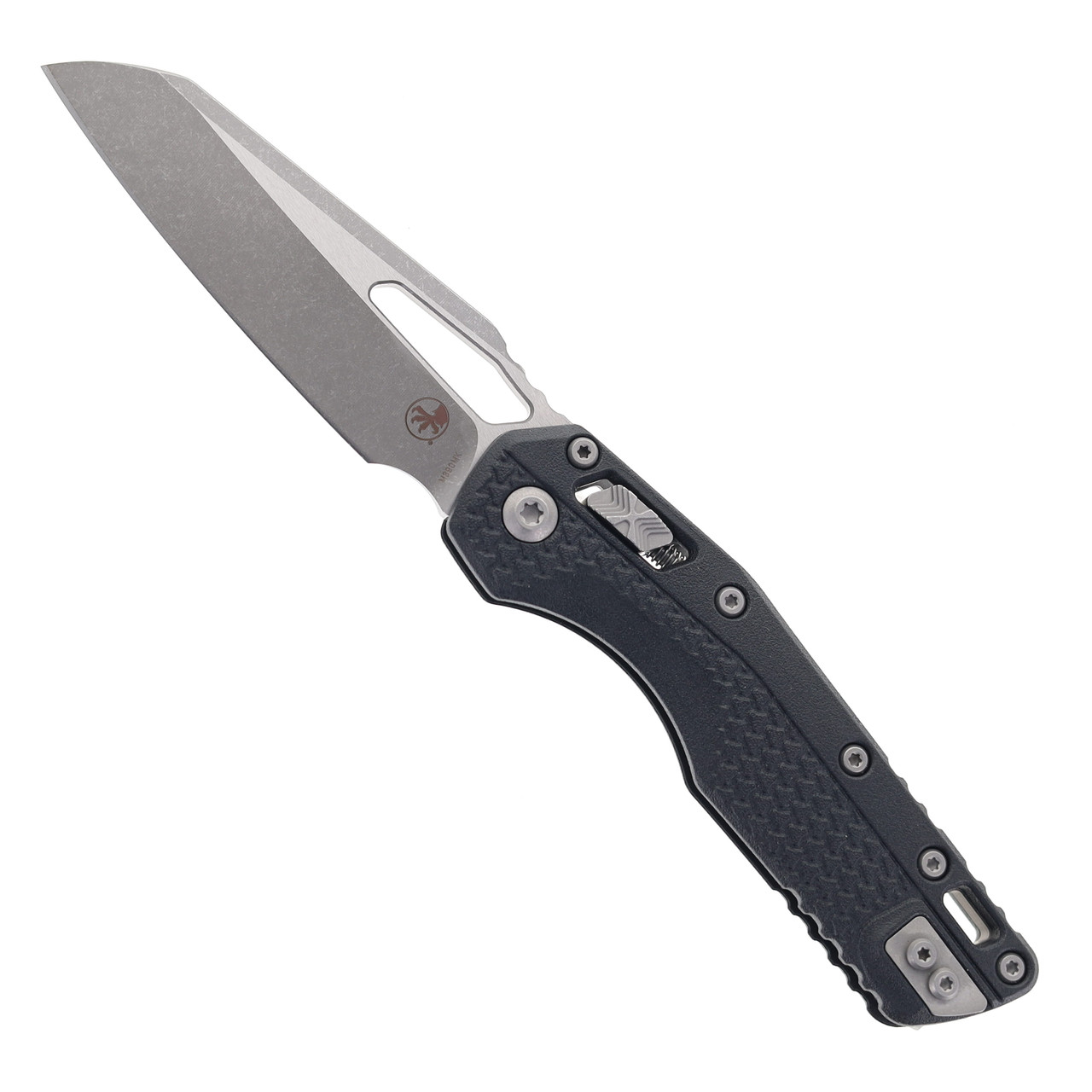 Microtech MSI Folding Knife Black Polymer Handle S/E M390MK