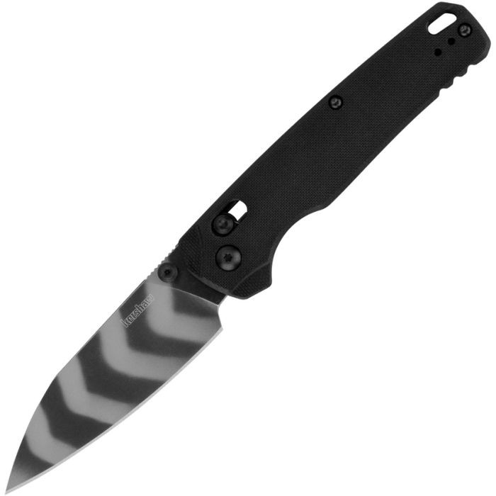 アイ Kershaw Bel Air XL Folding Knife Black G10 Handle Magnacut Plain