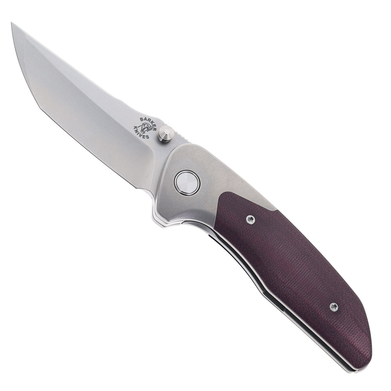 Mechforce Barker Collab Hokkaido Folding Knife Bolster Lock