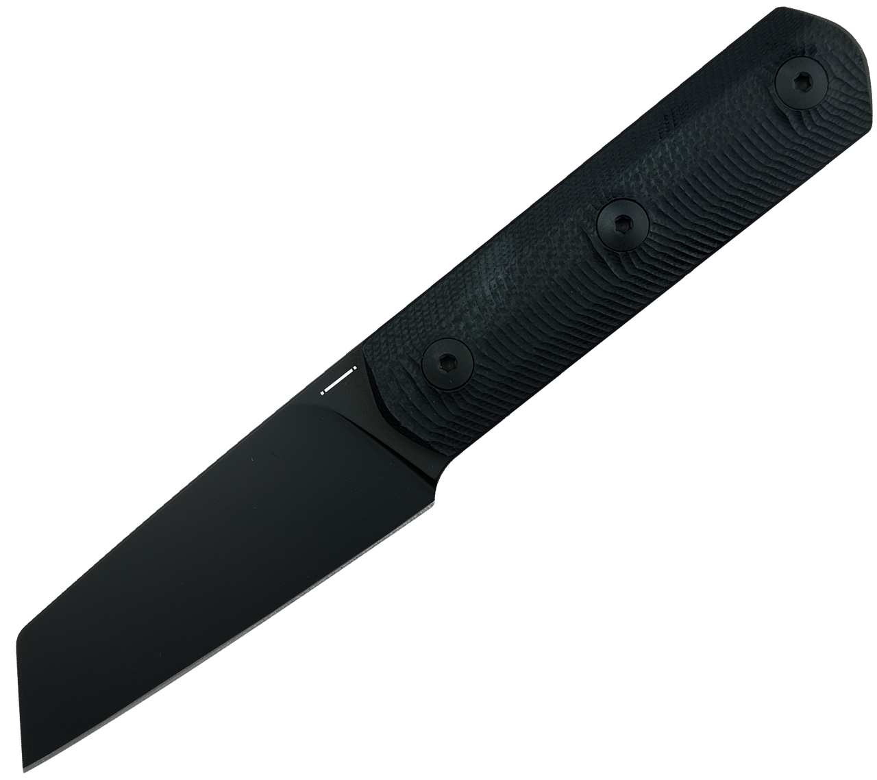 kamo様 Straight Line Erny Fixed Blade Knife Black G10 Handle M390 Plain