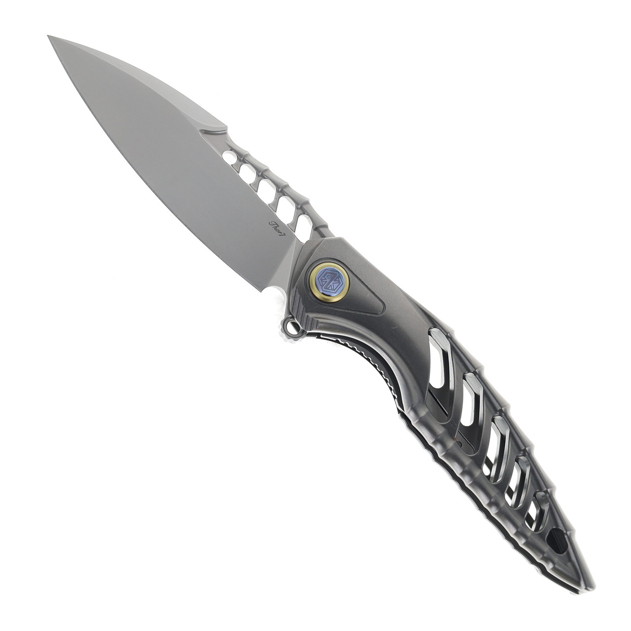 Rike Thor 7 Titanium Folding Knife Titanium Handle S90V Blade Thor
