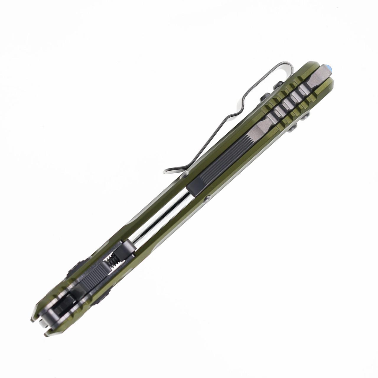 Microtech Socom Delta Ram-Lok Folding Knife OD Green Aluminum Handle ...