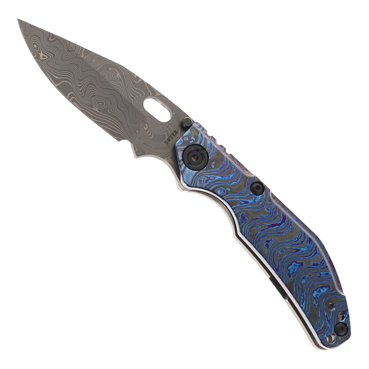North Mountain Blade BBNM Custom VegasForge Damascus Blade