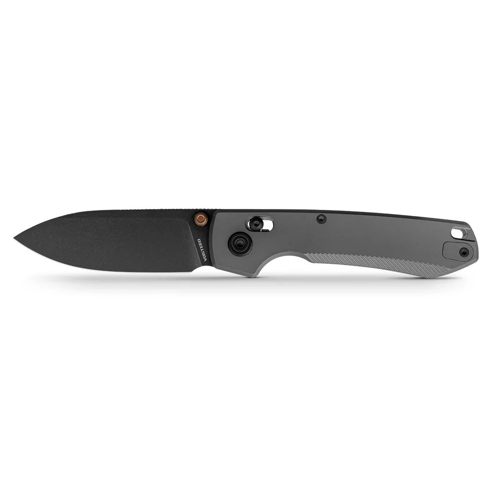 Vosteed Raccoon TiSlim Folding Knife Dim Gray Titanium Handle