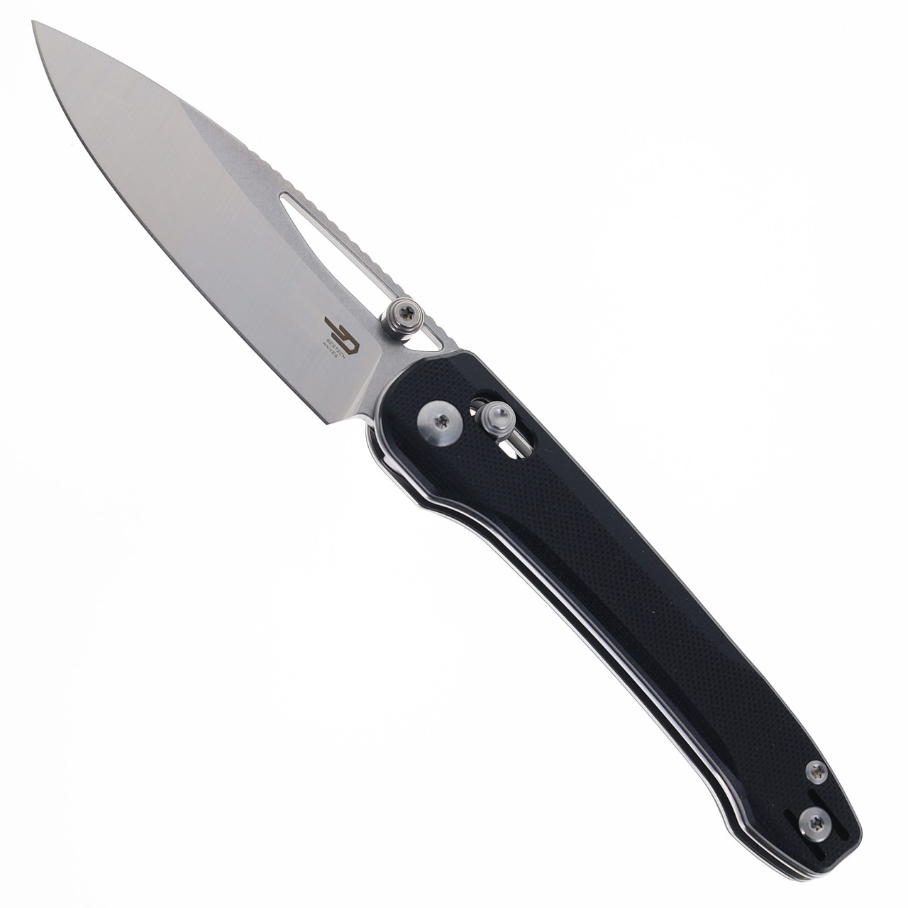 専用ページ③ Bestech Cobber Folding Knife Black G10 Handle 14C28N Plain Edge