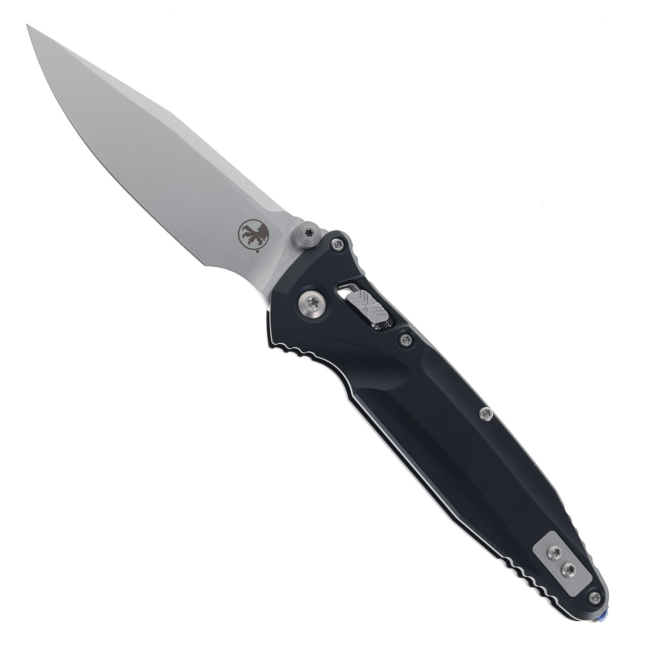 Microtech Socom Delta Ram-Lok Folding Knife Black Aluminum Handle