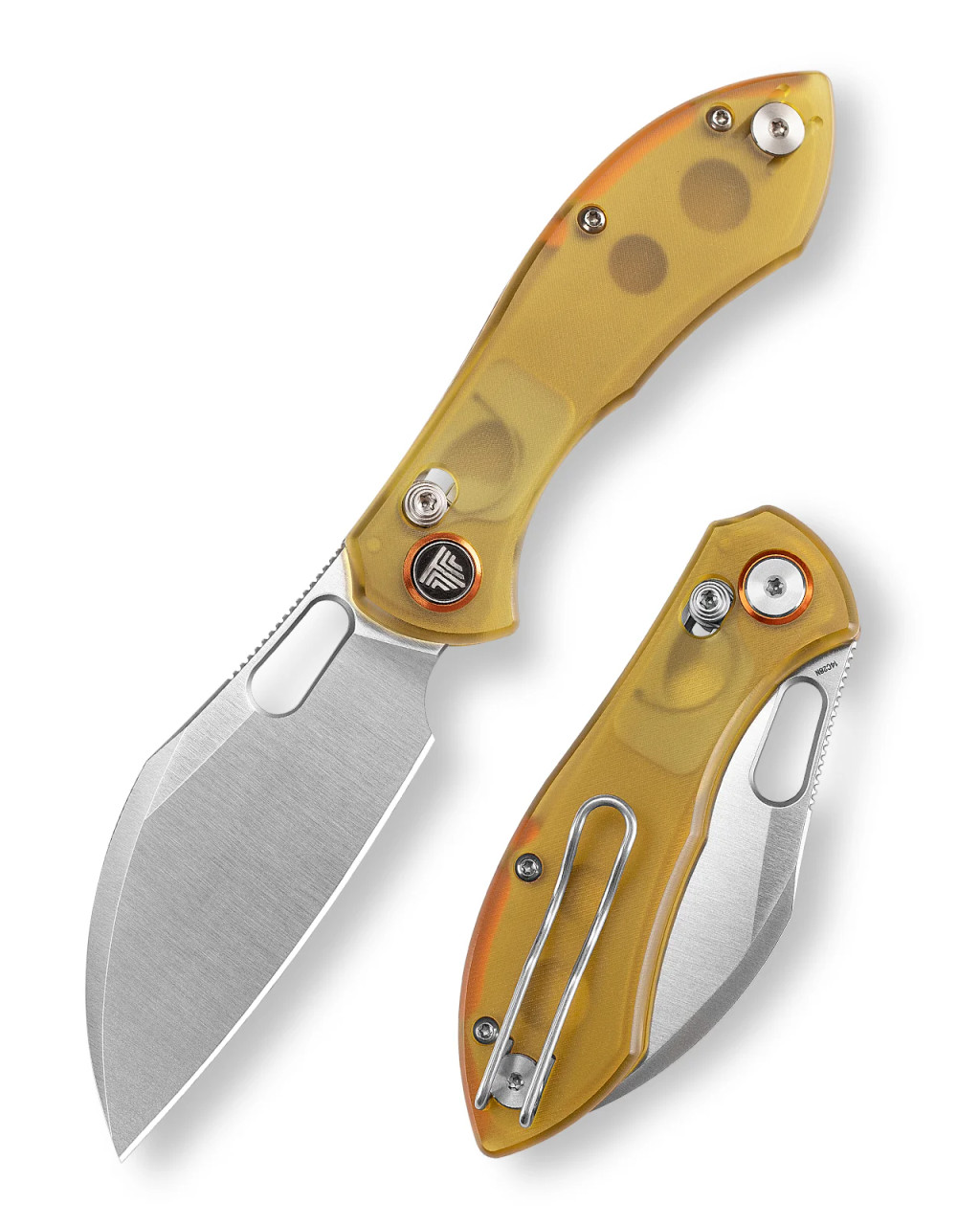 Trivisa Knives Batwing-YP Crossbar Lock Folding Knife Sandblasted