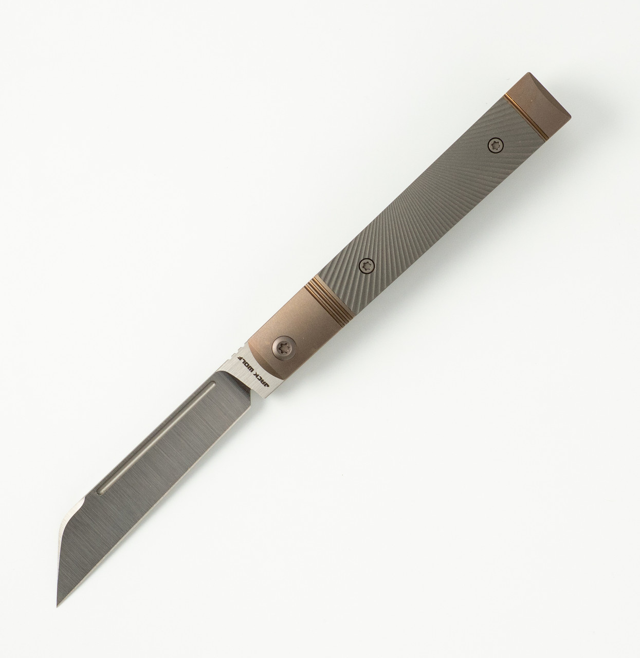 Jack Wolf Feelbetter Jack Folding Knife Titanium Starburst Handle