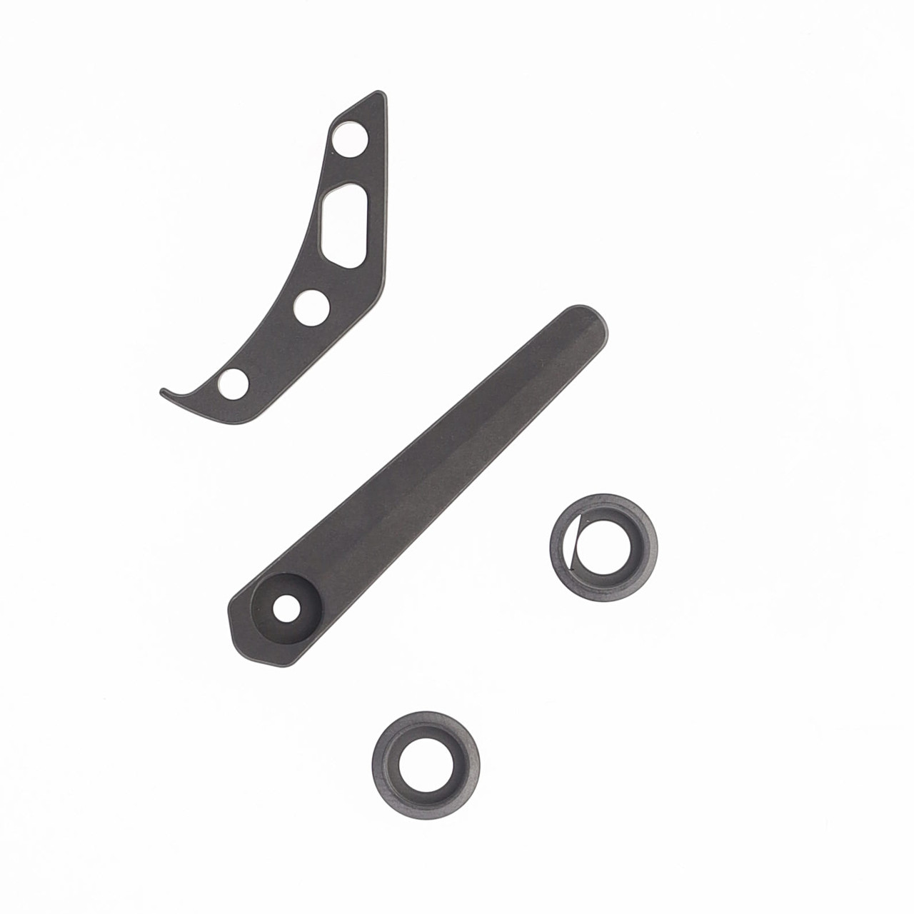 Divo Growler V3 Darkwash Titanium Hardware Kit (Clip, Back Spacer