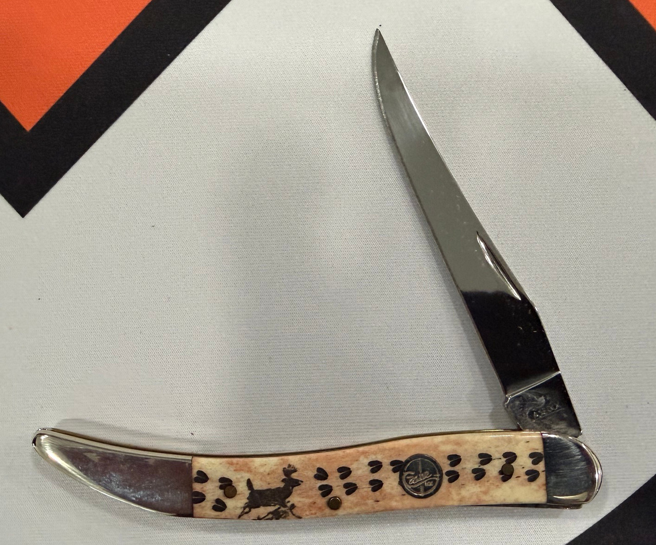 From Collection) Case XX Medium Toothpick Pocket Knife Deer Track