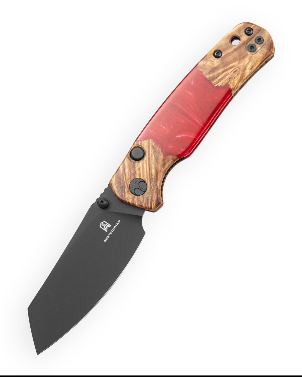 Bestechman Wing-TL Wood/Red Resin BMK24-W-1