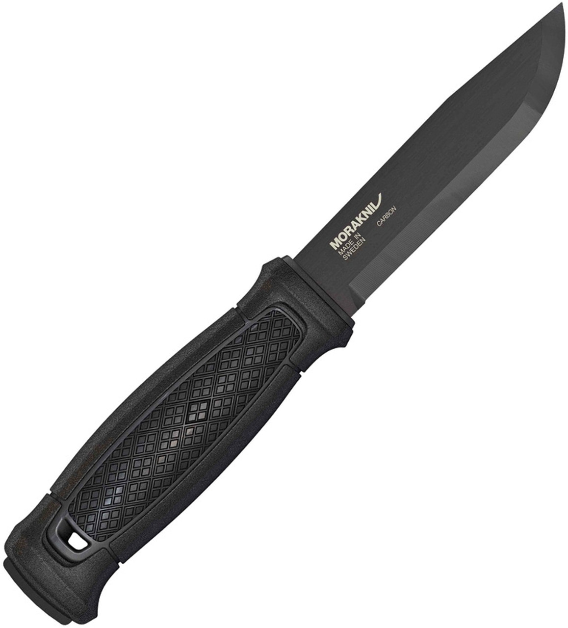 Mora Morakniv Garberg Black Carbon Plain Edge Fixed Blade Knife Leather  13100Mora Knives Garberg Black Carbon Plain Edge Fixed Blade Knife Multi  Mount 13147