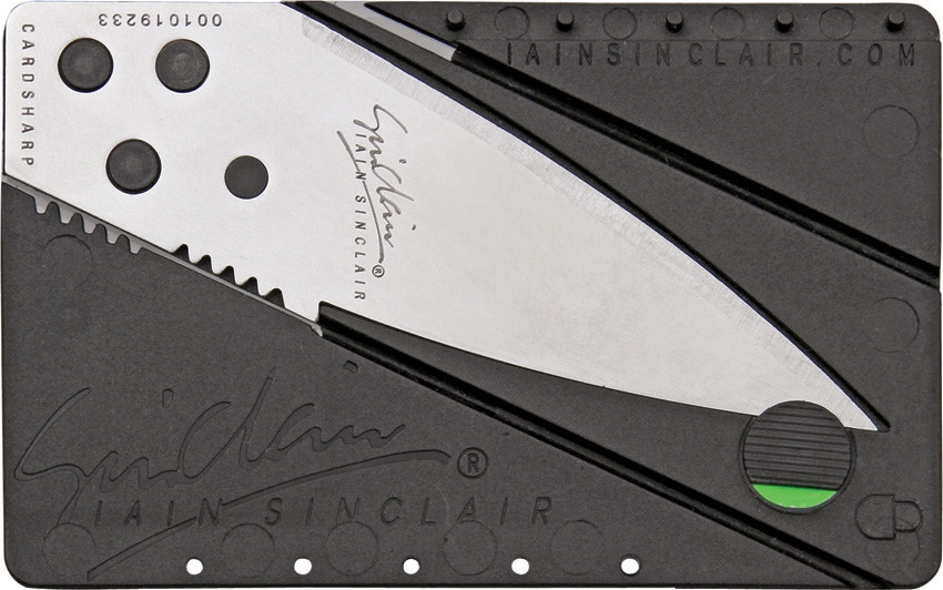 Iain Sinclair CardSharp Credit Card Folding Safety knife Stainless