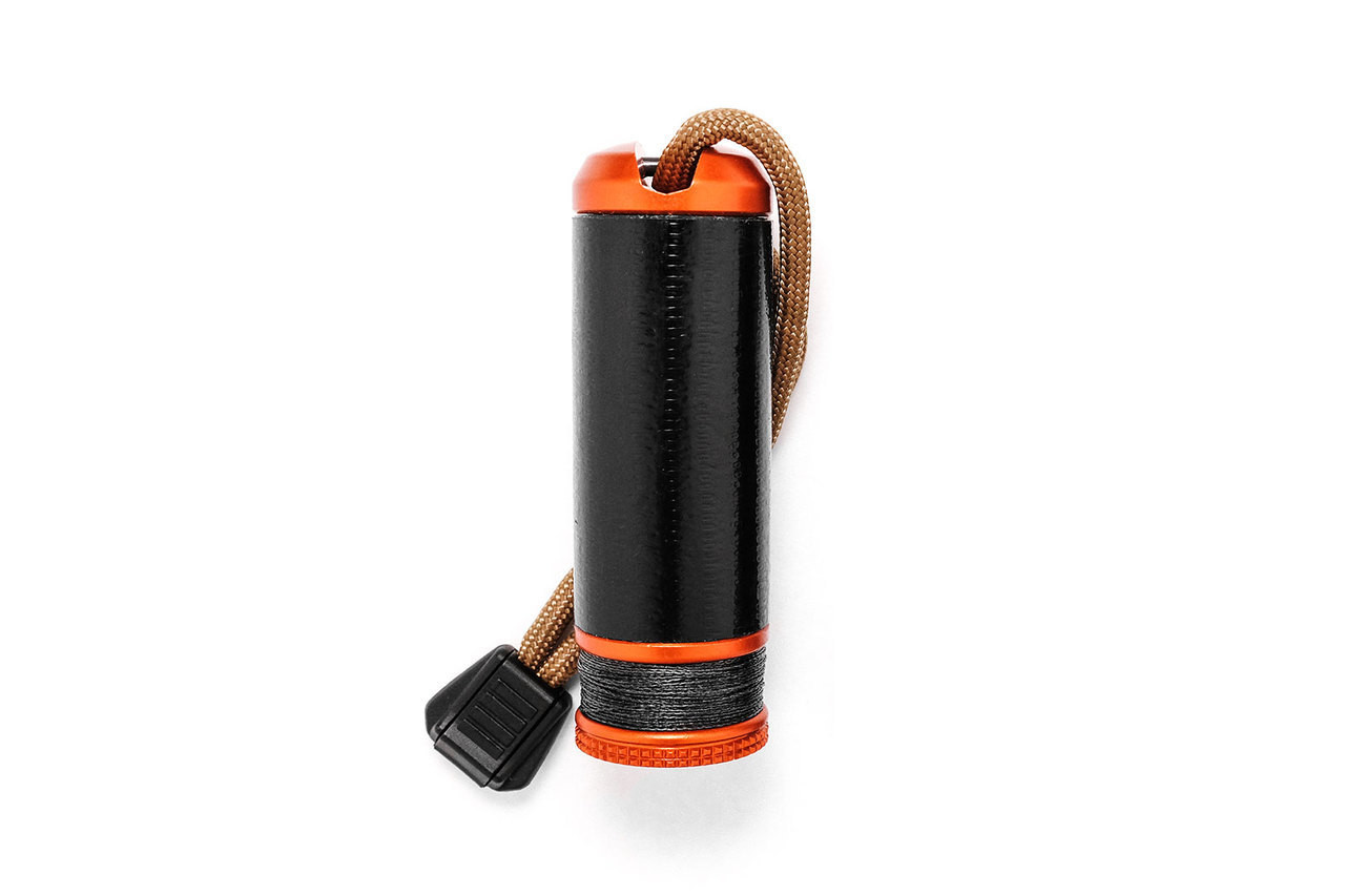 Exotac ripSPOOL Field Repair Kit Orange Aluminum Light Weight