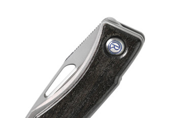 Chris Reeve Mnandi Folding Knife Titanium & Bog Oak Handle Plain Magnacut Blade MNA-1000 Chris Reeve Mnandi Folding Knife Titanium & Bog Oak Handle Plain Magnacut Blade MNA-1000