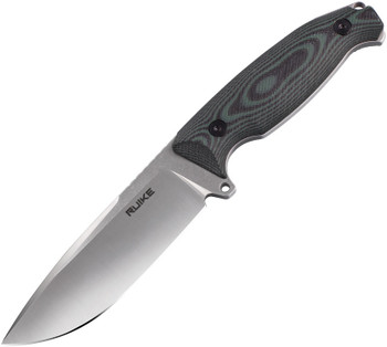 Ruike Jager F118 Fixed Blade Knife Green G10 Handle Plain Stonewash Blade F118G Ruike Jager F118 Fixed Blade Knife Green G10 Handle Plain Stonewash Blade F118G