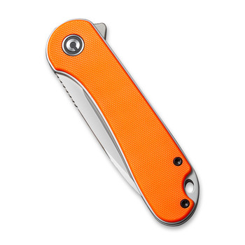 CIVIVI Elementum Liner Lock Knife Orange G10 Handle Plain Edge D2 Blade C907R CIVIVI Elementum Liner Lock Knife Orange G10 Handle Plain Edge D2 Blade C907R