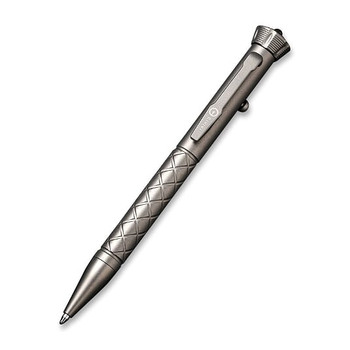Civivi Coronet Pen Gray Titanium Handle Black Ink CP-02A