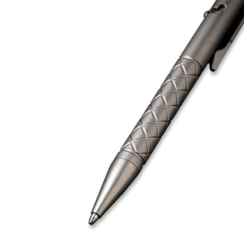 Civivi Coronet Pen Gray Titanium Handle Black Ink CP-02A