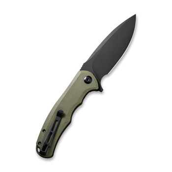 Civivi Praxis Folding Knife OD Green G10 Handle Plain Edge BLK Stonewash C803F Civivi Praxis Folding Knife OD Green G10 Handle Plain Edge BLK Stonewash C803F