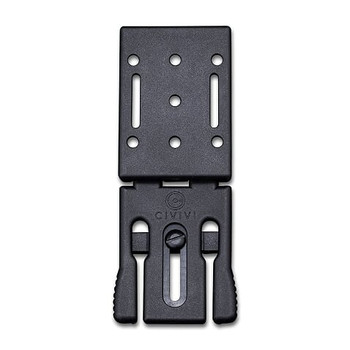 Civivi T-Clip Black Fiber-Glass Reinforced Nylon Clip Material CA-04A