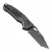 Hogue Sig K320 Nitron Folding Knife Black Polymer Handle Tanto Plain Edge 36360