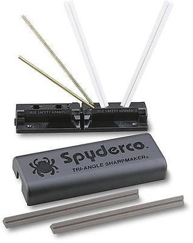 Spyderco Triangle Sharpmaker Standard Set Medium Fine Grit Sharpeners 204MF