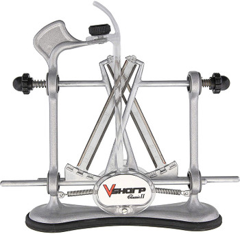 Warthog V--Sharp Classic II Knife Sharpener Steel Frame Silver Powdercoat Finish C2SI