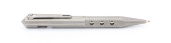 TwoSun Tactical Pen Stonewash Titanium Body Black Ink TS-PEN19