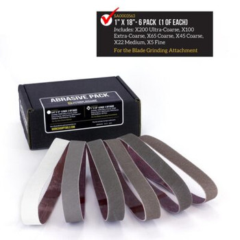 Work Sharp Blade Grinding Attachment Low Flex Abrasive Belt Kit SA0003563 Work Sharp Blade Grinding Attachment Low Flex Abrasive Belt Kit SA0003563
