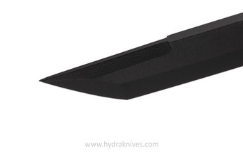 Hydra Gekido Fixed Blade Knife Black G10 Handle Tanto Black Coating Blade HK-09 Hydra Gekido Fixed Blade Knife Black G10 Handle Tanto Black Coating Blade HK-09