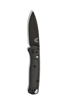 Benchmade Mini Bugout Folding Knife Black CF Elite Handle Drop Point Black Plain Blade 533BK-2 Benchmade Mini Bugout Folding Knife Black CF Elite Handle Drop Point Black Plain Blade 533BK-2
