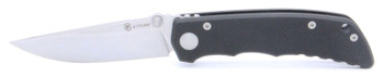 Spartan Blades Talos Folding Knife Black G10 Handle Plain Edge SFBL7BK