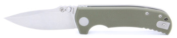 Spartan Blades Astor Folding Knife Green G10 Handle Drop Point Plain Edge SFBL8GR