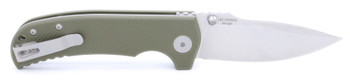Spartan Blades Astor Folding Knife Green G10 Handle Drop Point Plain Edge SFBL8GR