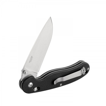 Ganzo Folding Knife Black G10 Handle D2 Plain Edge  D727M-BK