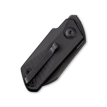 Civivi Ki-V Folding Knife Black G10 Handle Plain Edge Black Stonewash Finish C2108B Civivi Ki-V Folding Knife Black G10 Handle Plain Edge Black Stonewash Finish C2108B