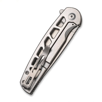Discontinued Civivi Perf Folding Knife Stainless Steel Handle Nitro-V Stonewash Finish C20006-A Discontinued Civivi Perf Folding Knife Stainless Steel Handle Nitro-V Stonewash Finish C20006-A