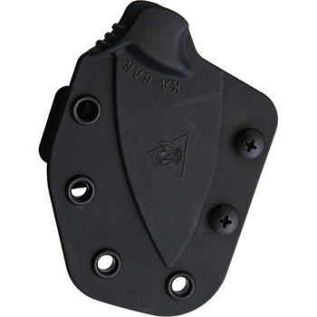 KaBar TDI Investigator Fixed Blade Knife Black FRN Handle AUS-8A Plain Black Blade KA1493