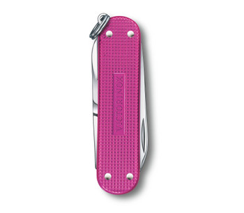 Victorinox Classic Alox Multitool Flamingo Party Handle Plain Edge 0.6221.251G