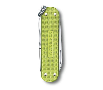Victorinox Classic Alox Multitool Lime Twist Handle Plain Edge 0.6221.241G