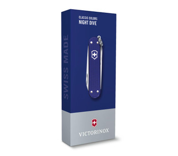 Victorinox Classic Alox Multitool Night Dive Handle Plain Edge 0.6221.222G