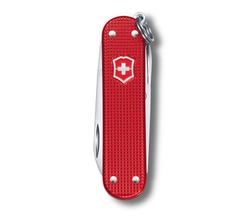 Victorinox Classic Alox Multitool Sweet Berry Handle Plain Edge 0.6221.201G