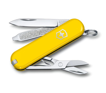 Victorinox Classic SD Swiss Multitool Sunny Side Handle Plain Edge 0.6223.8G