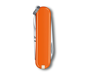 Victorinox Classic SD Swiss Multitool Mango Tango Handle Plain Edge 0.6223.83G